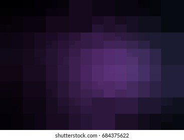 Dark Purple vector polygonal illustration, which consist of rectangles. Rectangular design for your business. Creative geometric background in Origami style with gradient
