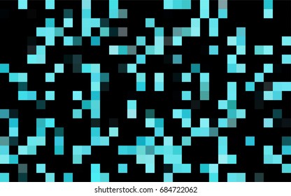 Dark Purple vector polygonal illustration consisting of rectangles. Rectangular design for your business. Creative geometric background in origami style with gradient.