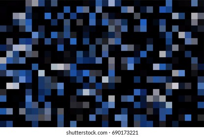 Dark Purple vector polygonal illustration consisting of rectangles. Rectangular design for your business. Creative geometric background in origami style with gradient.