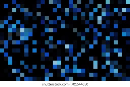 Dark Purple vector polygonal illustration consisting of rectangles. Rectangular design for your business. Creative geometric background in origami style with gradient.