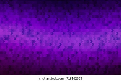 Dark Purple vector polygonal illustration consisting of rectangles. Rectangular design for your business. Creative geometric background in origami style with gradient.