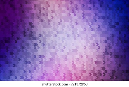Dark Purple vector polygonal illustration, which consist of rectangles. Rectangular pattern for your business design. Geometric background in Origami style with gradient. 