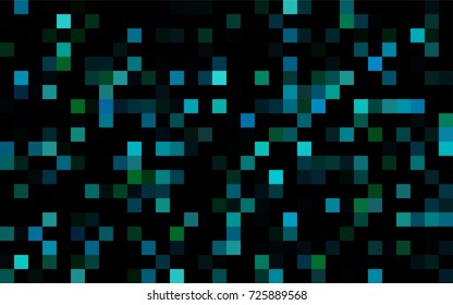 Dark Purple vector polygonal illustration, which consist of rectangles. Rectangular pattern for your business design. Geometric background in Origami style with gradient. 