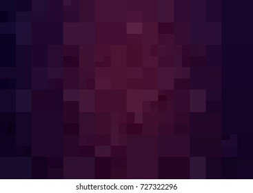 Dark Purple vector polygonal illustration, which consist of rectangles. Rectangular pattern for your business design. Geometric background in Origami style with gradient. 