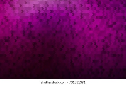 Dark Purple vector polygonal illustration consisting of rectangles. Rectangular design for your business. Creative geometric background in origami style with gradient.