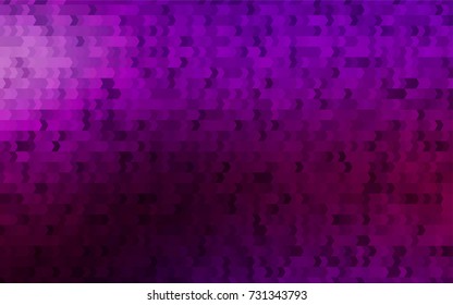Dark Purple vector polygonal illustration consisting of rectangles. Rectangular design for your business. Creative geometric background in origami style with gradient.