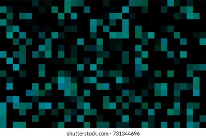 Dark Purple vector polygonal illustration, which consist of rectangles. Rectangular pattern for your business design. Geometric background in Origami style with gradient. 