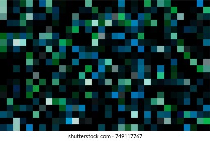 Dark Purple vector polygonal illustration consisting of rectangles. Rectangular design for your business. Creative geometric background in origami style with gradient.