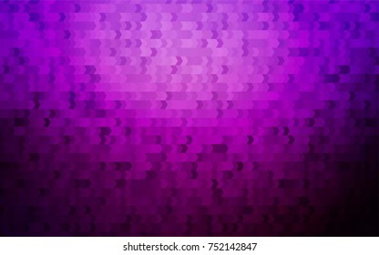 Dark Purple vector polygonal illustration consisting of rectangles. Rectangular design for your business. Creative geometric background in origami style with gradient.