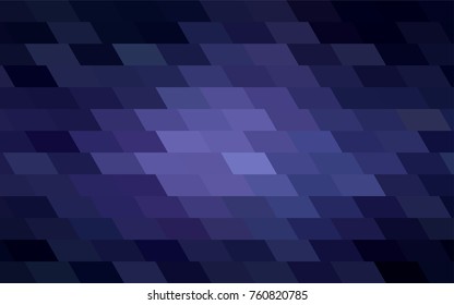 Dark Purple vector polygonal illustration consisting of rectangles. Rectangular design for your business. Creative geometric background in origami style with gradient.