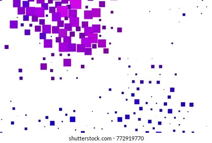 Dark Purple vector polygonal illustration consisting of rectangles. Rectangular design for your business. Creative geometric background in origami style with gradient.