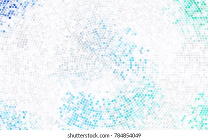 Dark Purple vector polygonal illustration consisting of rectangles. Rectangular design for your business. Creative geometric background in origami style with gradient.