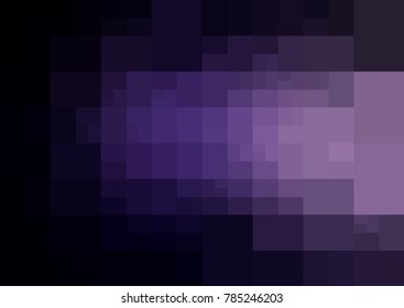 Dark Purple vector polygonal illustration, which consist of rectangles. Rectangular pattern for your business design. Geometric background in Origami style with gradient. 