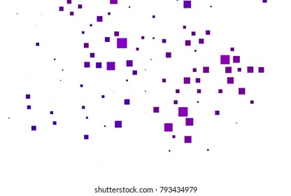 Dark Purple vector polygonal illustration, which consist of rectangles. Rectangular pattern for your business design. Geometric background in Origami style with gradient. 