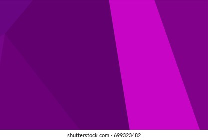 Dark Purple vector polygonal pattern. Modern geometrical abstract illustration with gradient. The textured pattern can be used for background.