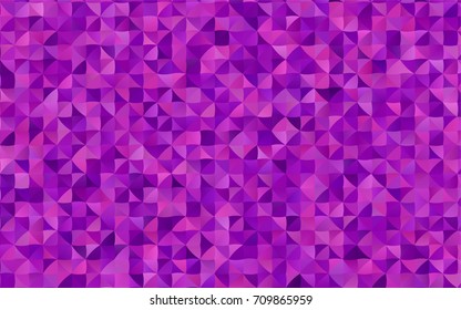 Dark Purple vector polygonal pattern. Geometric illustration in Origami style with gradient.  A completely new design for your business.
