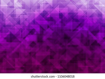 Dark Purple vector polygonal polygonal. Shining illustration, which consist of triangles. Brand new style for your business design.