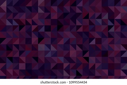 Dark Purple vector polygonal template. Shining colored illustration in a brand-new style. Brand-new design for your business.