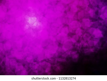 Dark Purple vector polygonal template. Shining colored illustration in a Brand new style. Brand new style for your business design.