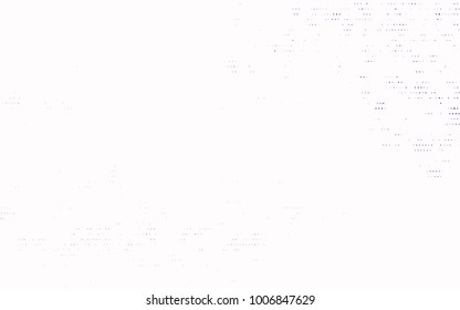 Dark Purple vector red banner with set of circles, dots. Donuts Background. Creative Design Template. Technological halftone illustration.