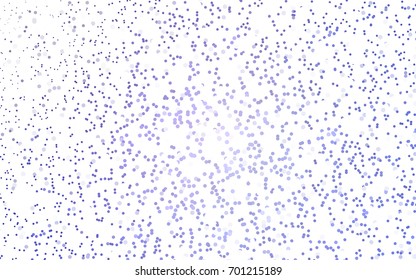 Dark Purple vector red banner with set of circles, dots. Donuts Background. Creative Design Template. Technological halftone illustration.