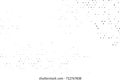 Dark Purple vector red banner with set of circles, dots. Donuts Background. Creative Design Template. Technological halftone illustration.