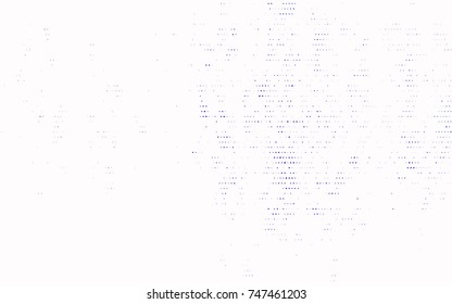 Dark Purple vector red pattern of geometric circles, shapes. Colorful mosaic banner. Geometric background with colored disks.