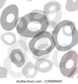 Dark Purple vector seamless backdrop with dots, spots. Colorful illustration with blurred circles in nature style. Pattern for trendy fabric, wallpapers.