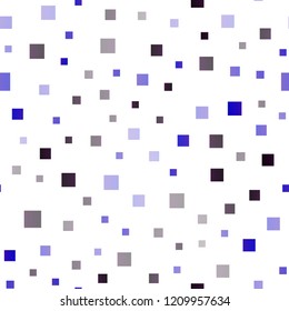 Dark Purple vector seamless backdrop with rectangles, squares. Beautiful illustration with rectangles and squares. Modern template for your landing page.