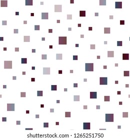 Dark Purple vector seamless backdrop with rectangles, squares. Rectangles on abstract background with colorful gradient. Best design for your ad, poster, banner.