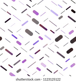 Dark Purple vector seamless background with straight lines. Modern geometrical abstract illustration with staves. The pattern can be used for websites.