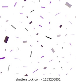 Dark Purple vector seamless background with rectangles. Illustration with set of colorful rectangles. Smart design for your business advert.