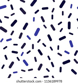 Dark Purple vector seamless background with straight lines. Decorative shining illustration with lines on abstract template. The pattern for ad, booklets, leaflets.