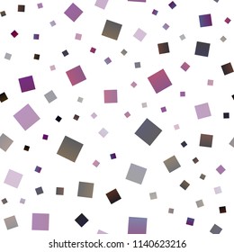 Dark Purple vector seamless background with rectangles. Modern abstract illustration with colorful rectangles. Pattern for commercials.