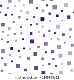 Dark Purple vector seamless background with rectangles. Modern abstract illustration with colorful rectangles. Smart design for your business advert.