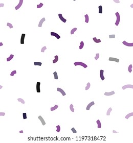 Dark Purple vector seamless background with liquid shapes. Brand new colored illustration in marble style with gradient. A new texture for your  ad, booklets, leaflets.