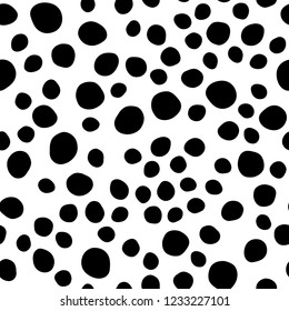 Dark Purple vector seamless background with bubbles. Blurred bubbles on abstract backdrop with colorful gradient. Pattern for design of window blinds, curtains.