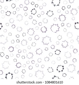 Dark Purple vector seamless  cover with spots. Modern abstract illustration with colorful water drops. Pattern can be used for ads, leaflets.