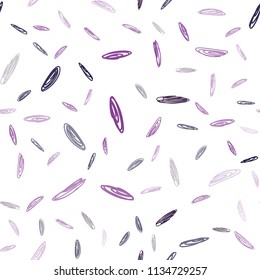 Dark Purple vector seamless cover with spots. Blurred bubbles on abstract background with colorful gradient. Pattern can be used for futuristic ad, booklets.