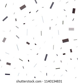 Dark Purple vector seamless cover in polygonal style. Beautiful illustration with rectangles and squares. Smart design for your business advert.
