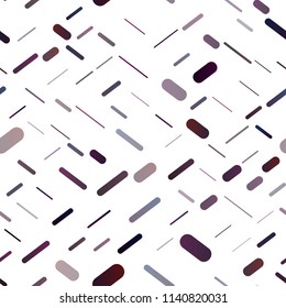Dark Purple vector seamless cover with long lines. Blurred decorative design in simple style with lines. The pattern can be used as ads, poster, banner for commercial.