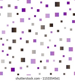 Dark Purple vector seamless cover in polygonal style. Rectangles on abstract background with colorful gradient. The template can be used as a background.