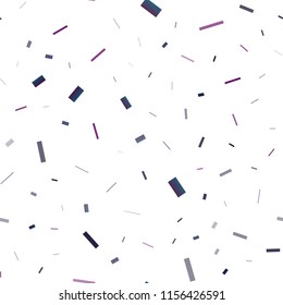 Dark Purple vector seamless cover in polygonal style. Decorative design in abstract style with rectangles. Modern template for your landing page.