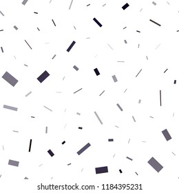Dark Purple vector seamless cover in polygonal style. Abstract gradient illustration with rectangles. Pattern for commercials.