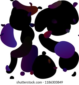 Dark Purple vector seamless cover with circles. Illustration with set of shining colorful abstract circles. Trendy design for wallpaper, fabric makers.