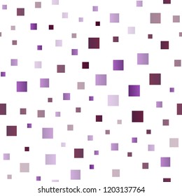Dark Purple vector seamless cover in polygonal style. Rectangles on abstract background with colorful gradient. Pattern can be used for websites.