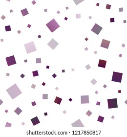 Dark Purple vector seamless cover in polygonal style. Modern abstract illustration with colorful rectangles. Modern template for your landing page.