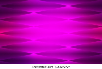 Dark Purple vector seamless cover in polygonal style. Rectangles on abstract background with colorful gradient. Template for business cards, websites.