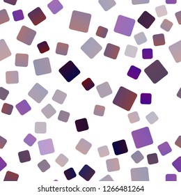 Dark Purple vector seamless cover in polygonal style. Abstract gradient illustration with rectangles. Pattern for busines ad, booklets, leaflets