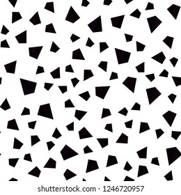 Dark Purple vector seamless, isometric template with crystals, triangles. Triangles on abstract background with colorful gradient. Texture for window blinds, curtains.